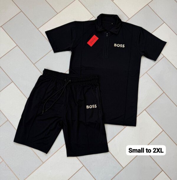B.o.s.s Men Polyester Shortset