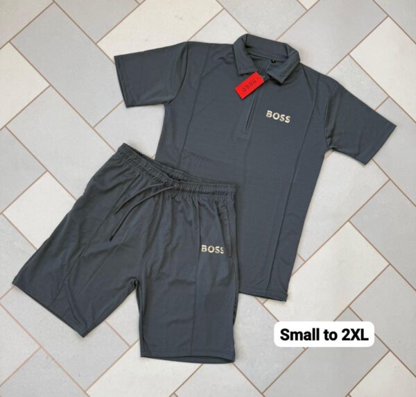 B.o.s.s Men Polyester Shortset - Image 3