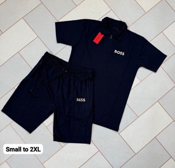 B.o.s.s Men Polyester Shortset - Image 2