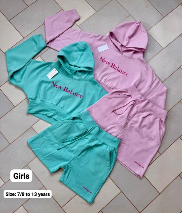 Girls Crop Shortset