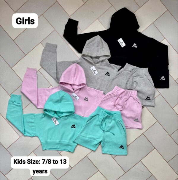 Girls Crop Shortset - Image 10