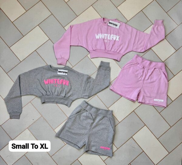 Ladies Crop Shortset - Image 4